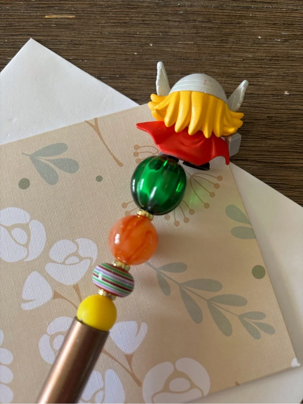 Marvel Doorables: Thor: Thor handmade beaded pen